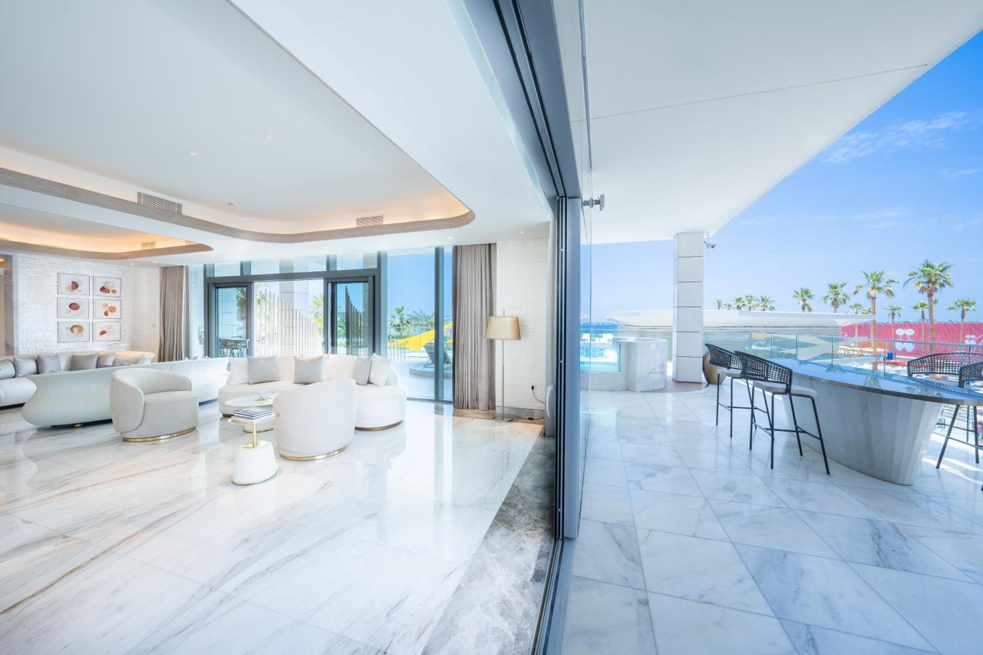 Готель Five Luxe Дубай Екстер'єр фото Interior of the penthouse